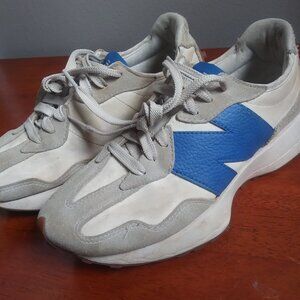 New Balance Womens 327 Moonbeam True Blue WS327GB Women's 6 Men's 4.5